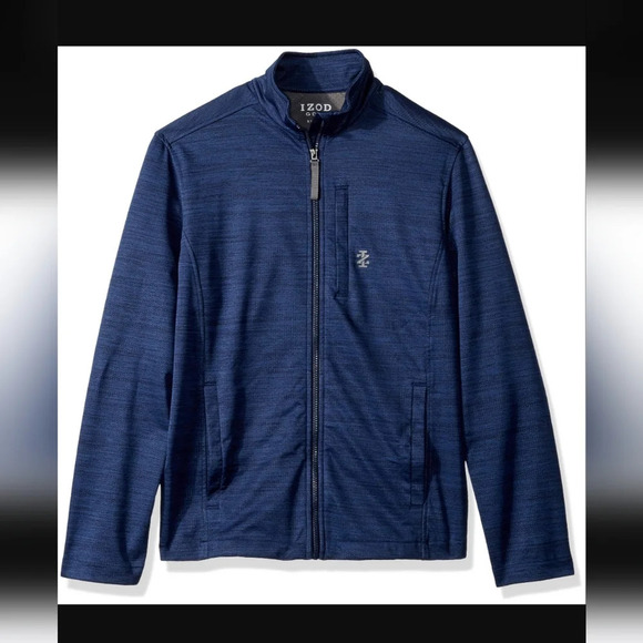 Izod Blue Golf Men's Zip Down Jacket Size XL - Picture 3 of 13